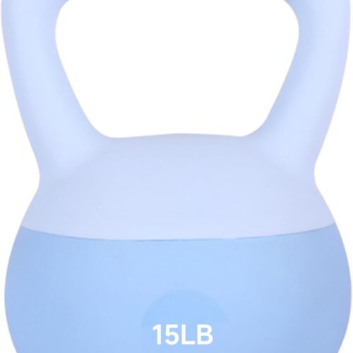 Soft Kettlebell with Non Slip Grip and Cushioned Base