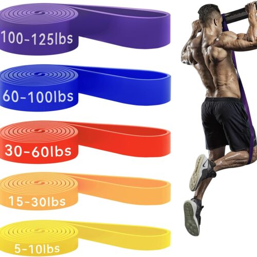 MultiLevel Resistance Band Set with Carry Bag