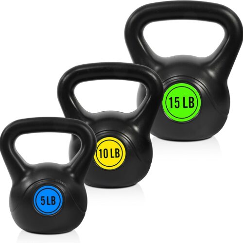 Wide Grip Kettlebell Set for Strength Workouts